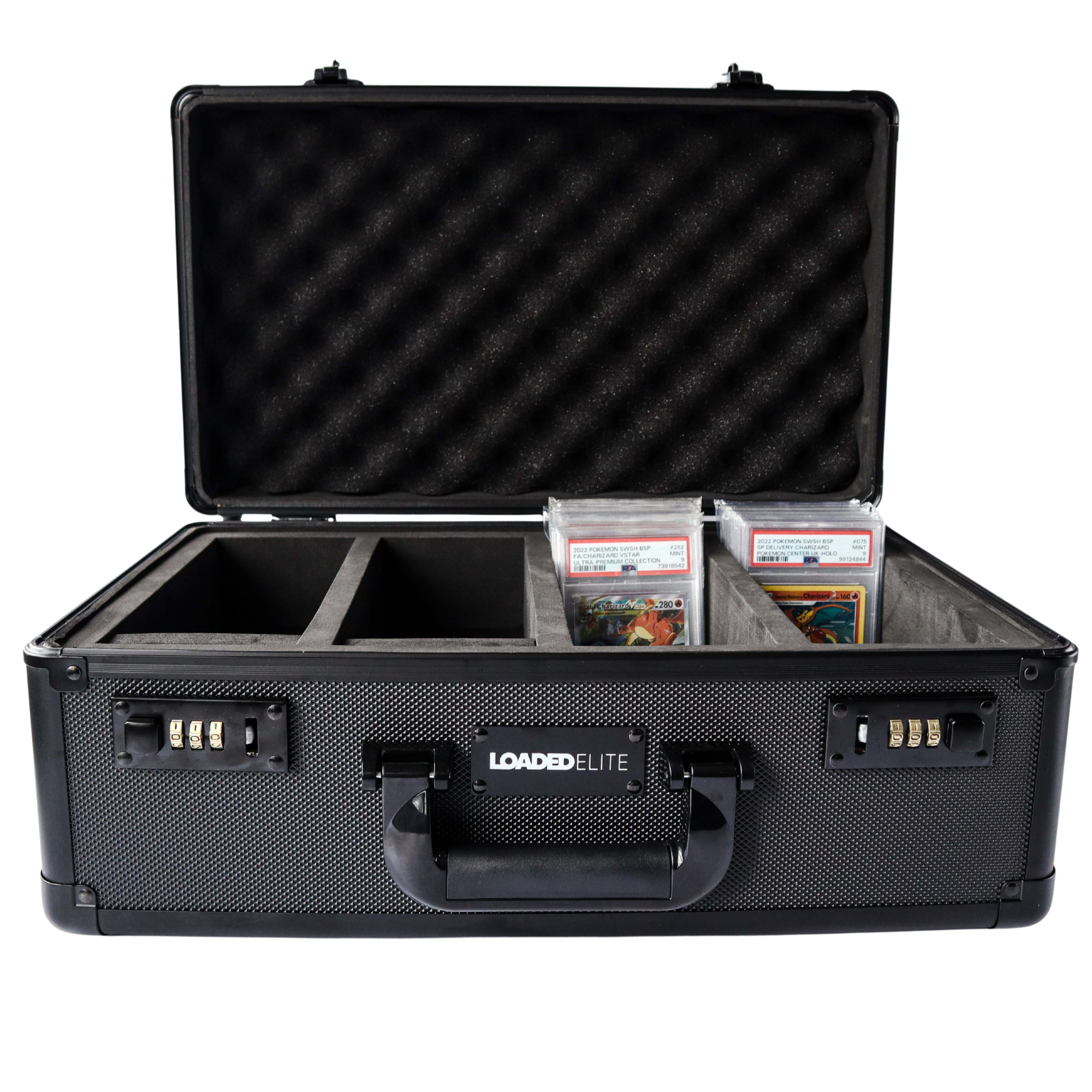 Premium Card Collector Briefcase with Double Number Lock